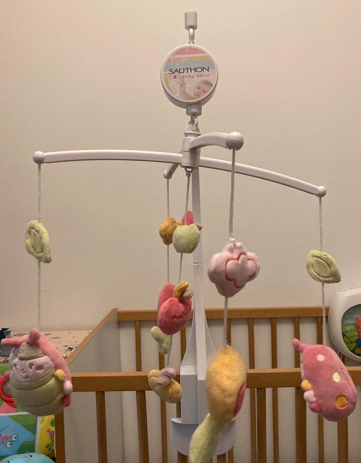 Mobile musical Sauthon Melle coccinelle, Enfants & Bébés, Chambre d'enfant | Aménagement & Décoration, Utilisé, Autres types, Enlèvement