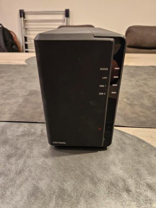 Synology NAS DS218play + 6TB schijf (optioneel), Computers en Software, NAS, Gebruikt, Ophalen of Verzenden
