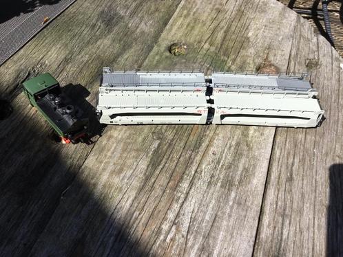 Märklin 3087 Tenderlocomotief van de KLVM + transport wagons, Hobby en Vrije tijd, Modeltreinen | H0, Zo goed als nieuw, Treinset