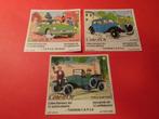3 stickers van Kuifje - Citroën/Côte d'Or, Ophalen of Verzenden, Zo goed als nieuw, Strip of Tekenfilm
