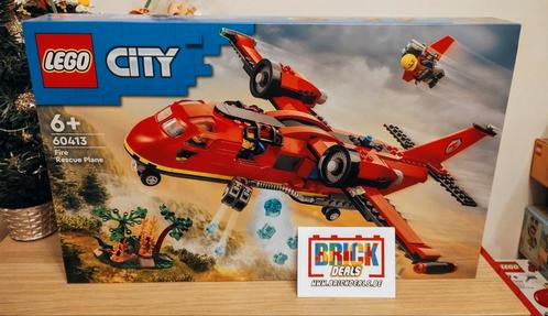 Lego City 60413 L'avion de secours en cas d'incendie, Enfants & Bébés, Jouets | Duplo & Lego, Neuf, Lego, Ensemble complet, Enlèvement ou Envoi