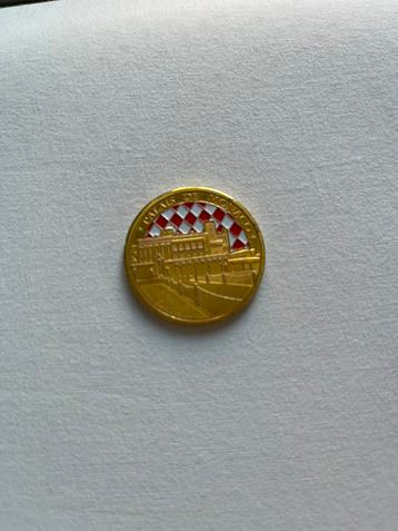 Medaille van het Prinselijk Paleis van Monaco Monte Carlo beschikbaar voor biedingen