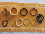 Lot de 10 bracelets - La vente à l'unité est aussi possible, Autres couleurs, Avec bracelets à breloques ou perles, Enlèvement
