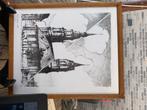 kunst litho tekenin, Antiek en Kunst, Ophalen
