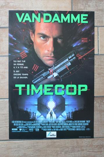 filmaffiche Jean-Claude Van Damme Timecop filmposter