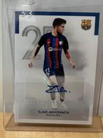 Topps card FC Barcelona - 27 ilias akhomach - auto  Autograp, Verzenden, Zo goed als nieuw, Spelerskaart