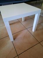 Vierkant tafeltje, Huis en Inrichting, Minder dan 45 cm, Gebruikt, Vierkant, Hout
