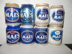 8 kleine MAES Pils Bier Blikjes (25cl) leeg !!, Verzamelen, Ophalen of Verzenden