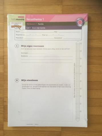 Mundo 3de leerjaar: pakket met 9 nieuwe werkkaternen beschikbaar voor biedingen