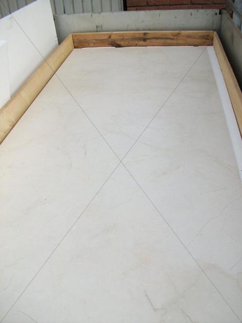 Mooie Imitatie Wandplaat, imitatie Marmer / Wandtegel, Doe-het-zelf en Bouw, Vloerdelen en Plavuizen, Nieuw, 150 cm of meer, 30 cm of meer