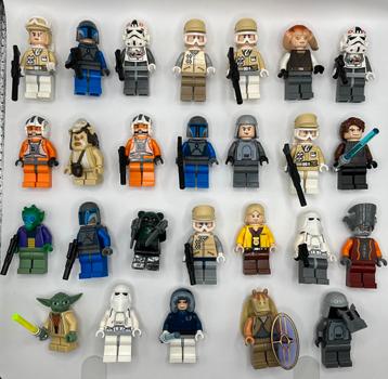 Star Wars minifigures + starfighters beschikbaar voor biedingen
