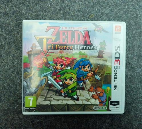 N3DS la légende de Zelda : Tri Force Heroes, Consoles de jeu & Jeux vidéo, Jeux | Nintendo 2DS & 3DS, Comme neuf, Enlèvement ou Envoi