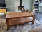 Teak salontafel, Huis en Inrichting, Tafels | Salontafels, Ophalen, Gebruikt, 100 tot 150 cm, 50 tot 100 cm