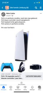 Ps5 digital edition plus extras, Comme neuf, Enlèvement, Playstation 5 Digital