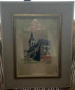 Aquarel - Abdij van t Park - Spaans torentje, Ophalen