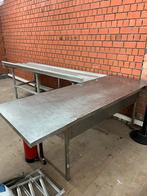 Inox tafel, Ophalen