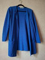 Sibin Linnebjerg Blauw Lang Vest / Cardigan - Maat S - Merin, Kleding | Dames, Truien en Vesten, Blauw, Ophalen of Verzenden, Zo goed als nieuw