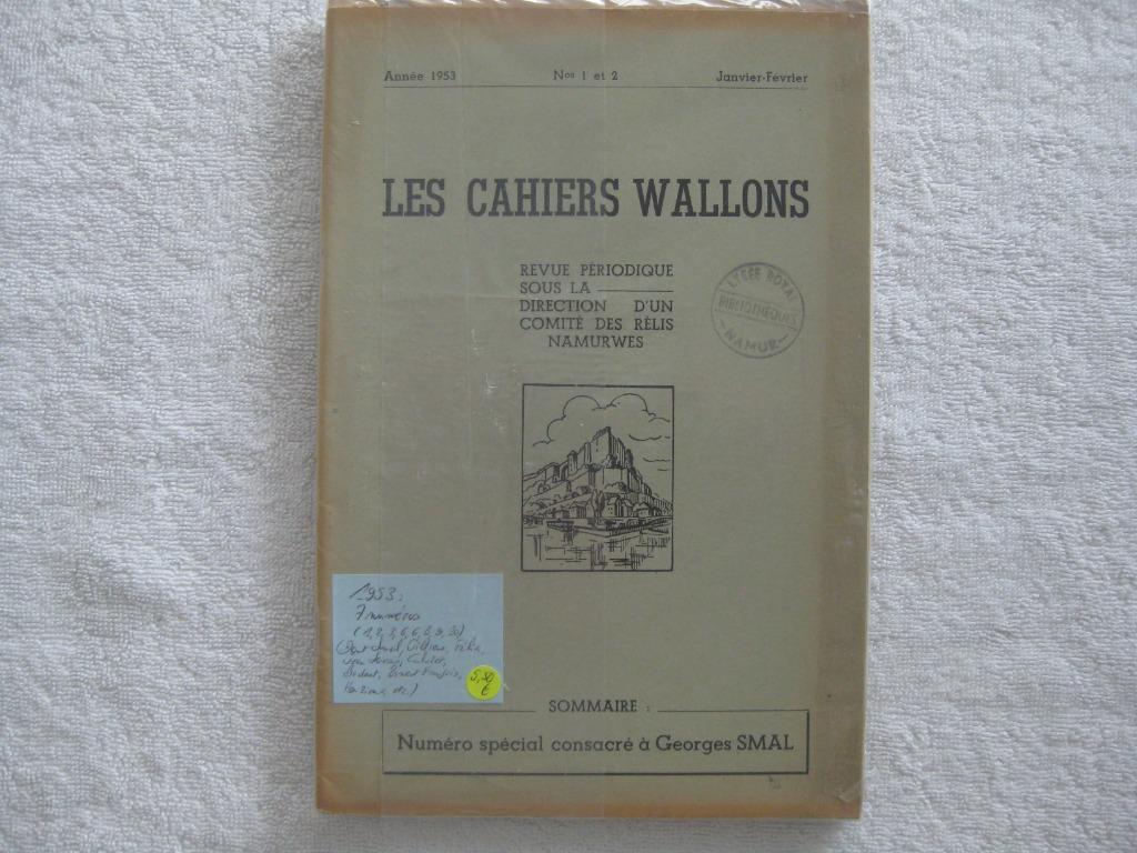 Namur Ville et Province – régional – Rèlis Namurwes - 1953, Enlèvement ou Envoi