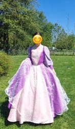 Barbie Rapunzel jurk, Ophalen of Verzenden, Zo goed als nieuw, Pak of Jurk