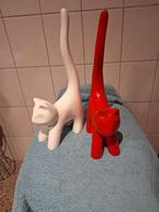 Beeldje rode en witte kat, Ophalen, Zo goed als nieuw, Dier