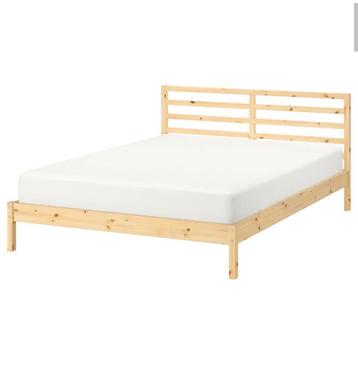 Dubbel bed Tarva 160x200, Huis en Inrichting, Ophalen, Zo goed als nieuw