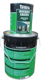 Tenco Farmer Green Stain 5,5 litres., Enlèvement ou Envoi, Comme neuf, Lasure