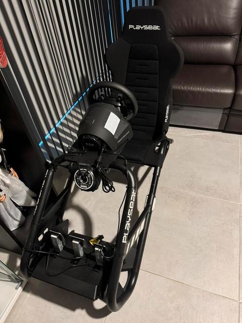 Thrustmaster T-GTII + playseat race stoel, Games en Spelcomputers, Spelcomputers | Overige, Zo goed als nieuw, Ophalen