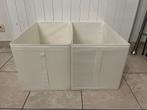 2x witte Ikea SKUBB opbergdozen 31x55x33cm, Doe-het-zelf en Bouw, Kratten en Dozen, Doos, Opvouwbaar, 50 tot 75 cm, Minder dan 35 cm