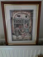 schilderij Anton Pieck, Hobby en Vrije tijd, Kaarten | Zelfgemaakt, Ophalen, Zo goed als nieuw, Overige thema's