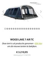Outwell wood lake 7 persoon air tent, Caravans en Kamperen, Tenten, Ophalen, Zo goed als nieuw