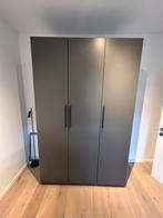 IKEA PAX kast – Donkergrijs, 150x236 cm, Ophalen, 100 tot 150 cm, 200 cm of meer, Zo goed als nieuw