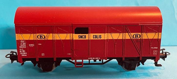 Marklin (HO) Type Gkklms (4404) NMBS-SNCB - OVP, Hobby en Vrije tijd, Modeltreinen | H0, Nieuw, Wagon, Gelijkstroom of Wisselstroom