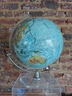 Globe lumineux vintage sur une base en plexi., Enlèvement ou Envoi