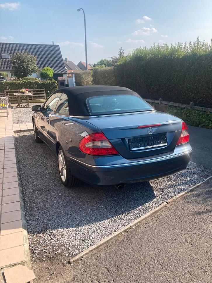 Mercedes cabriolet clk 200 avangaerde., Auto's, Mercedes-Benz, Particulier, CLK, Airbags, Airconditioning, Alarm, Boordcomputer