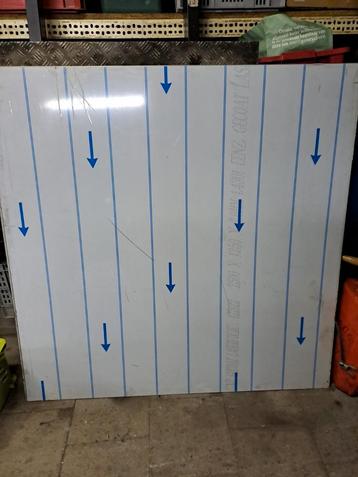 Rvs stainless steel inox  3 nieuwe platen. Eenz. gecoat beschikbaar voor biedingen