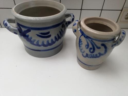 potten delfts blauw potten, Antiek en Kunst, Antiek | Keramiek en Aardewerk, Ophalen
