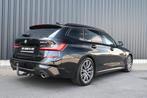BMW 320DA 190PK M pakket, LED, ACC, Trekh, Leder, zetelv BTW, Auto's, Achterwielaandrijving, 4 cilinders, USB, Zwart