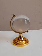 Globe terrestre en cristal, Enlèvement ou Envoi, Utilisé
