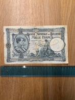 1000 Frank - Model 1919 Blauw (Fr.) - Zeldzaam!!!, Timbres & Monnaies, Billets de banque | Belgique, Enlèvement ou Envoi, Billets en vrac
