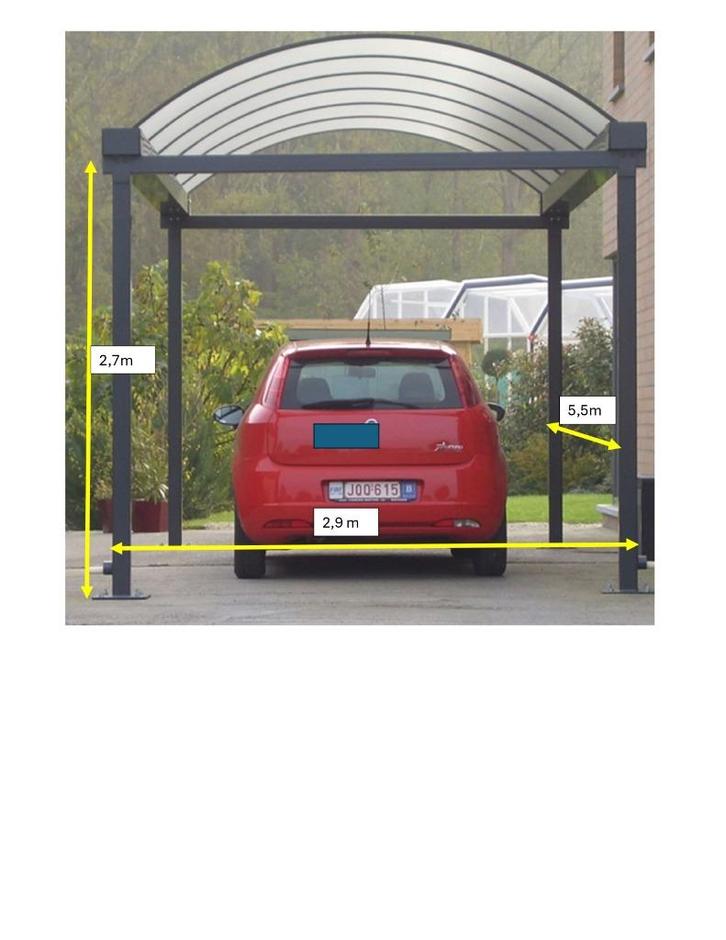 Carport, Tuin en Terras, Overige Tuin en Terras, Gebruikt, Ophalen