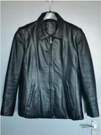 Jas leder - LEATHERTEX - maat 42, Leathertex, Zwart, Maat 42/44 (L), Ophalen of Verzenden