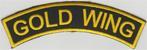 Goldwing stoffen opstrijk patch #2, Motoren, Verzenden, Nieuw