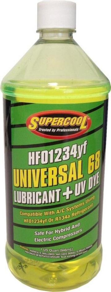 Universele compressor olie incl. UV-kleurstof 1000ml, Envoi