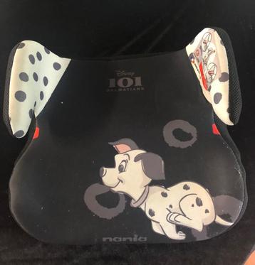 Kinderzitje verhoger auto met Disney figuur dalmatiër  beschikbaar voor biedingen