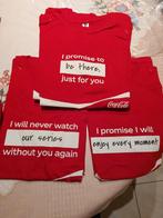 Coca Cola T-shirts différentes inscriptions, Enlèvement ou Envoi, Neuf