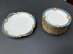 Limoges Astral taartservies service à dessert porcelaine, Antiek en Kunst, Ophalen