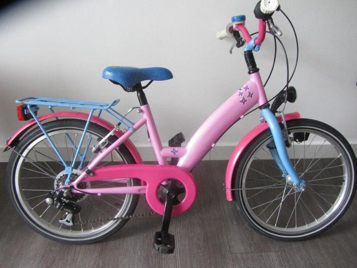 Magnifieke K3 meisje 5-7j Roos, perf. staat, heel Mooi!, Fietsen en Brommers, Fietsen | Kinderfietsjes, Ophalen of Verzenden
