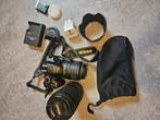 Nikon Camera D3200 + materiaal, Audio, Tv en Foto, Ophalen, Gebruikt, Spiegelreflex, Nikon