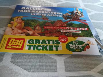 1+1 Parc Asterix beschikbaar voor biedingen