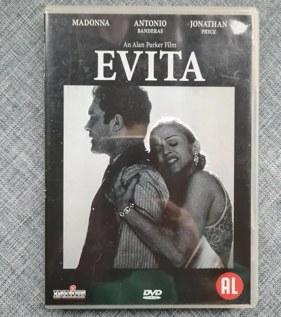 Evita (1996), Cd's en Dvd's, Dvd's | Drama, Zo goed als nieuw, Ophalen of Verzenden